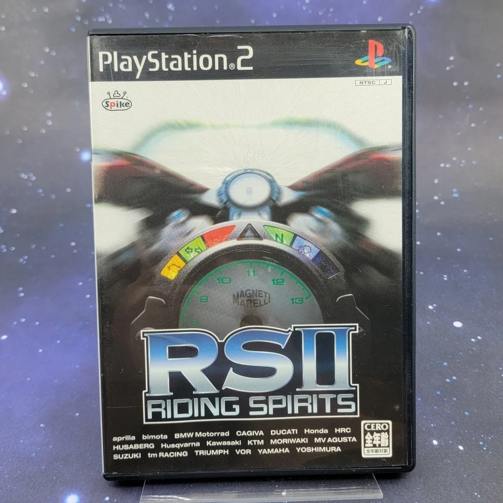 Riding Spirits II (Sony PlayStation 2) Japanese PS2 Video Game CIB Complete 1470